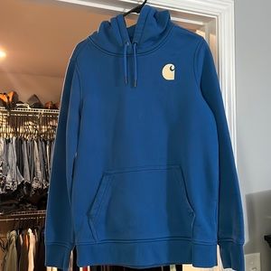 Medium blue cart, hart hoodie, relax fit
